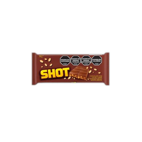 CHOCOLATE TABLETA SHOT  x 170 GR