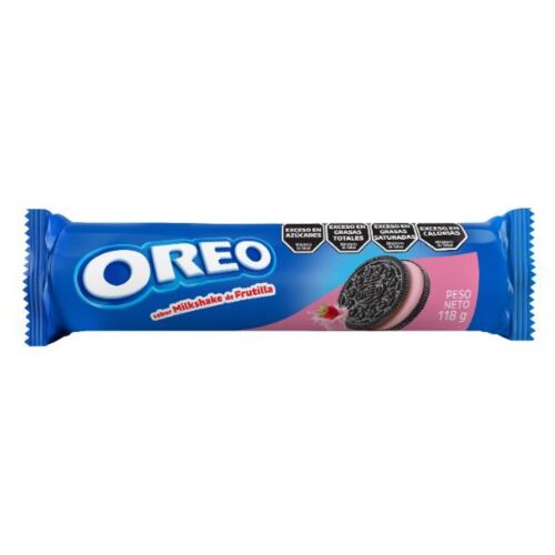 GALLETITAS OREO FRUTILLA x 118 GR