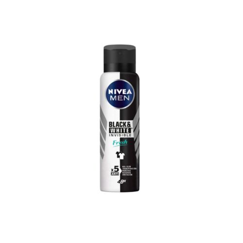 DESODORANTE NIVEA MUJER AEROSOL INVISIBLE BLACK & WHITE FRESH x 150 ML