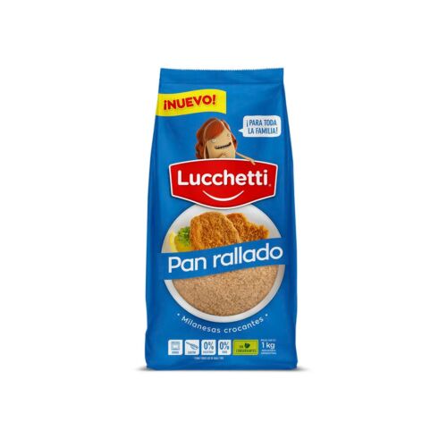 PAN RALLADO LUCCHETTI x 1 KG
