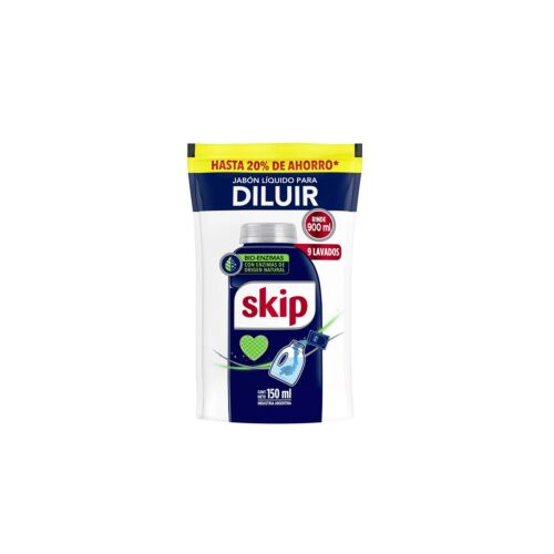 JABON DE ROPA SKIP PARA DILUIR DP x 150 ML
