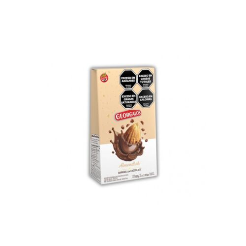 ALMENDRAS GEORGALOS CON CHOCOLATE x 100 GR