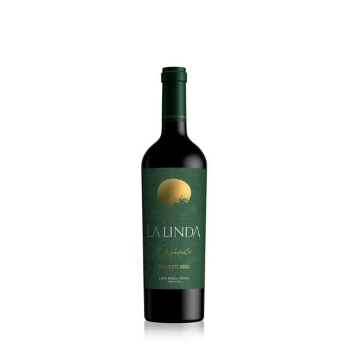 VINO LA LINDA MALBEC ORGANICO x 750 ML