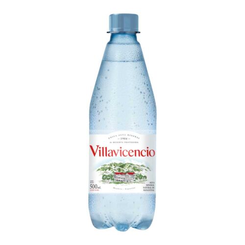 AGUA VILLAVICENCIO CON GAS x 500 CC