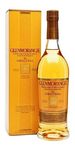 WHISKY GLENMORANGIE SINGLE MALT 10YO ORIGINAL x 700 ML