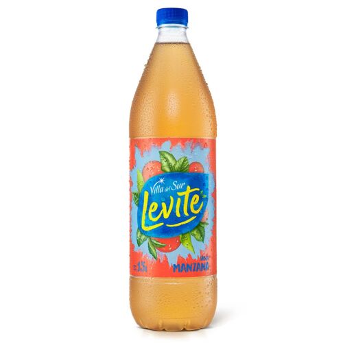 AGUA SABORIZADA LEVITE MANZANA x 1.5 LT