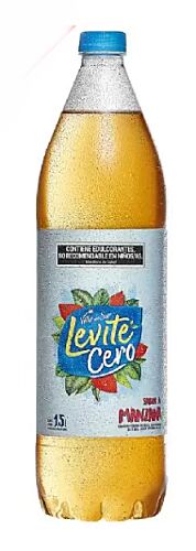 AGUA SABORIZADA LEVITE CERO MANZANA x 1.5 LT