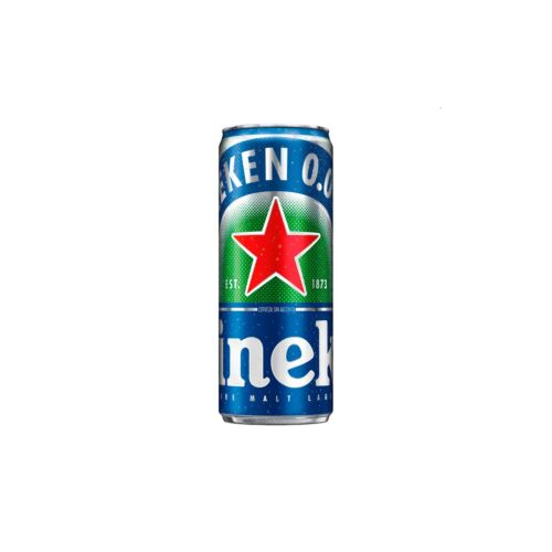 CERVEZA HEINEKEN RUBIA SIN ALCOHOL LATA x 355 CC
