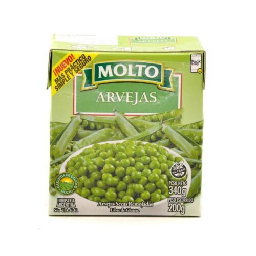 ARVEJAS MOLTO BRIK x 340 GR