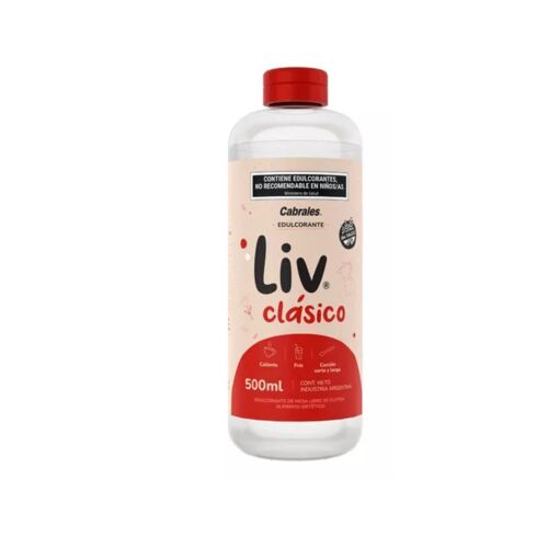 EDULCORANTE CABRALES LIVIANO CLASICO x 500 ML
