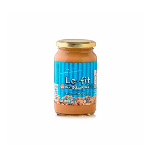 MANTEQUILLA DE MANI LE FIT ORIGINAL x 360 GR