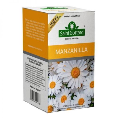 TE SAINT GOTTARD MANZANILLA x 20 SAQUITOS