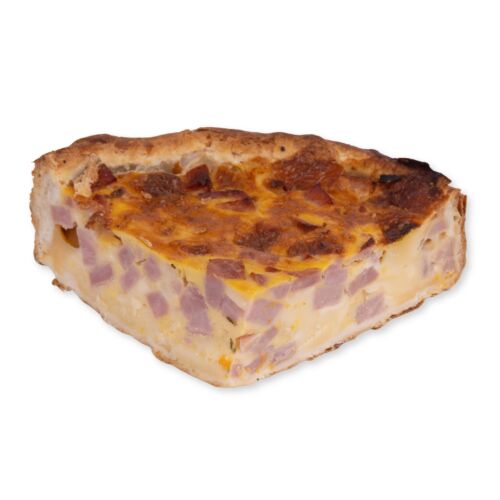 TARTA JAMON Y QUESO MC  x PORCION