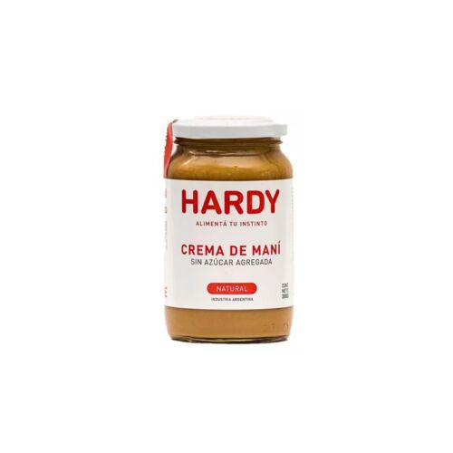 CREMA DE MANI HARDY NATURAL x 380 GR