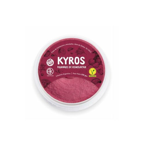HUMMUS KYROS REMOLACHA x 230 GR