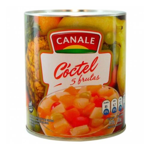COCTEL CANALE 5 FRUTAS x 820 GR