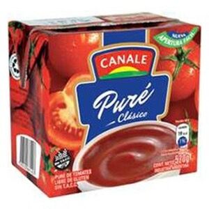 PURE DE TOMATE  CANALE  x 520 GR