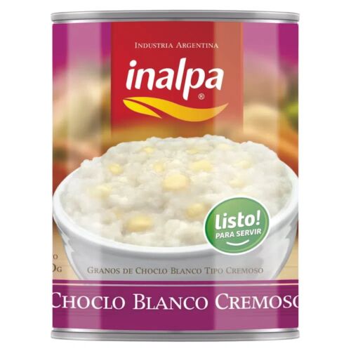 CHOCLO INALPA CREMOSO BLANCO x 350 GR