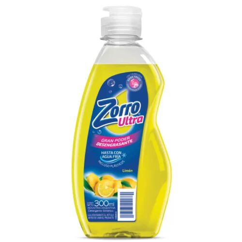 DETERGENTE ZORRO x 300 ML