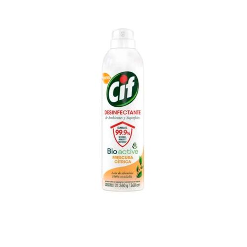 DESINFECTANTE CIF AEROSOL CITRUS x 360 CC