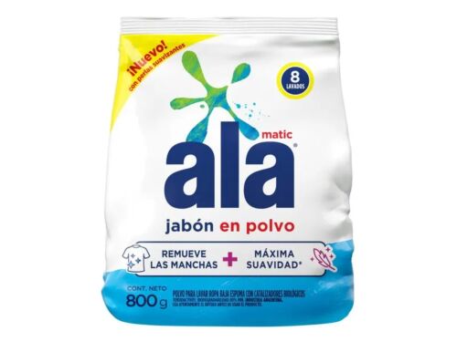 JABON DE ROPA ALA MATIC x 800 GR
