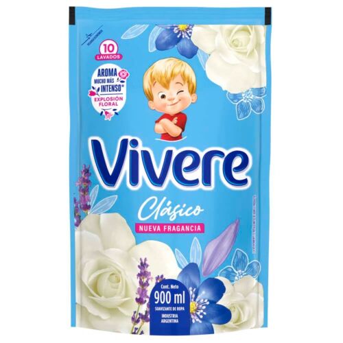 SUAVIZANTE VIVERE CLASICO DP x 900 ML