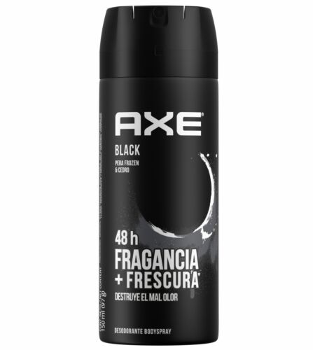 DESODORANTE AXE AEROSOL BODY SPRAY BLACK BZRP x 97 GR