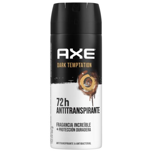 DESODORANTE AXE AEROSOL ANTITRANSPIRANTE DARK TEMPTATION x 88 GR