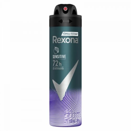 DESODORANTE REXONA HOMBRE AP AEROSOL SENSITIVE x 89 GR