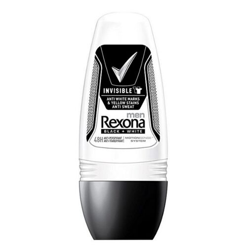 DESODORANTE REXONA HOMBRE ROLL ANTITRANSPIRANTE INVISIBLE x 50 GR