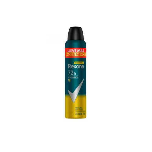 DESODORANTE REXONA AEROSOL V8 HOMBRE x 148 GR