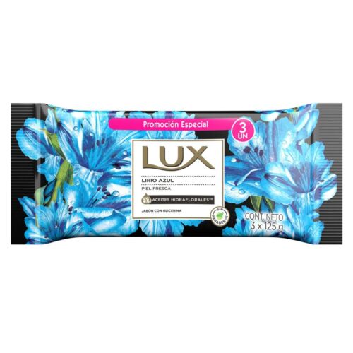 JABON LUX LIRIO AZUL X 3 x 125 GR