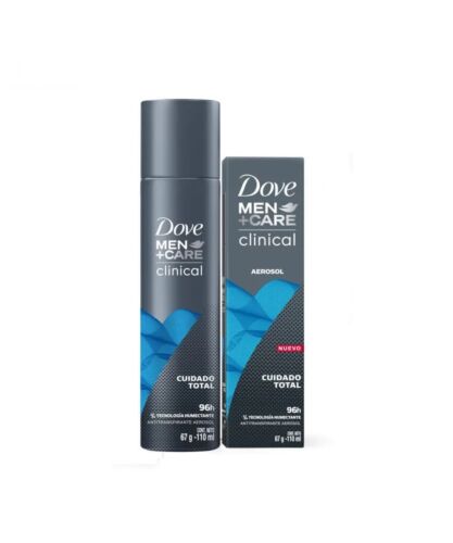 DESODORANTE DOVE HOMBRE ANTITRANSPIRANTE CLINICAL ORIGINAL x 91 GR