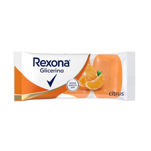 JABON REXONA GLICERINA CITRUS x 270 GR