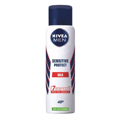 DESODORANTE NIVEA HOMBRE AEROSOL SENSITIVE PROTECT x 150 ML