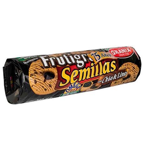GALLETITAS FRUTIGRAN C/ CHIA Y LINO x 240 GR