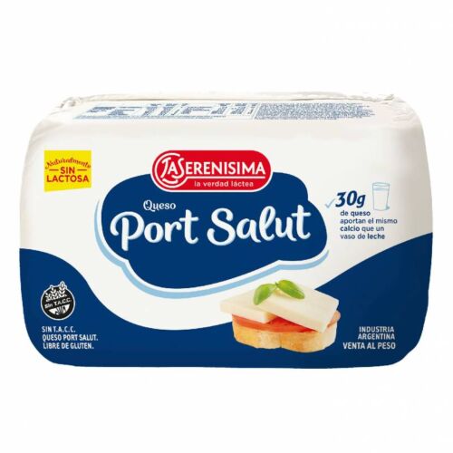 QUESO LA SERENISIMA PORT SALUT FRACCIONADO x UNIDAD