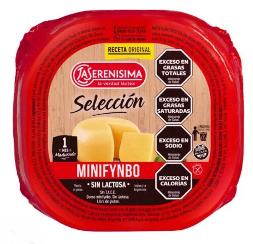 QUESO LA SERENISIMA MINIFYNBO FRACCIONADO x UNIDAD
