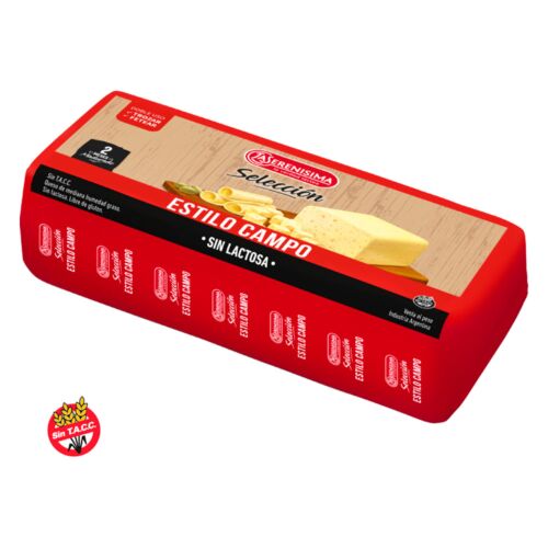 QUESO LA SERENISIMA ESTILO CAMPO H x  KG