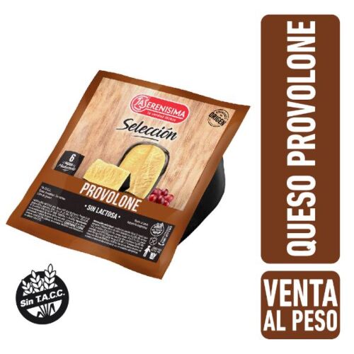 QUESO LA SERENISIMA PROVOLONE FRACCIONADO  x UNIDAD