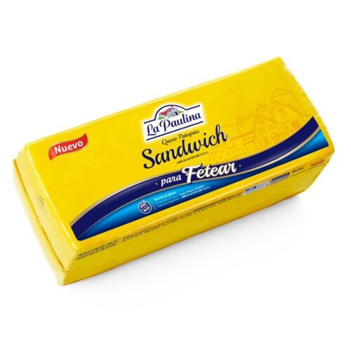 QUESO LA PAULINA PATEGRAS FETEADO  x  KG