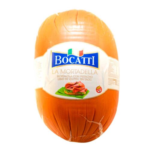 MORTADELA BOCATTI CON PISTACHO x  KG
