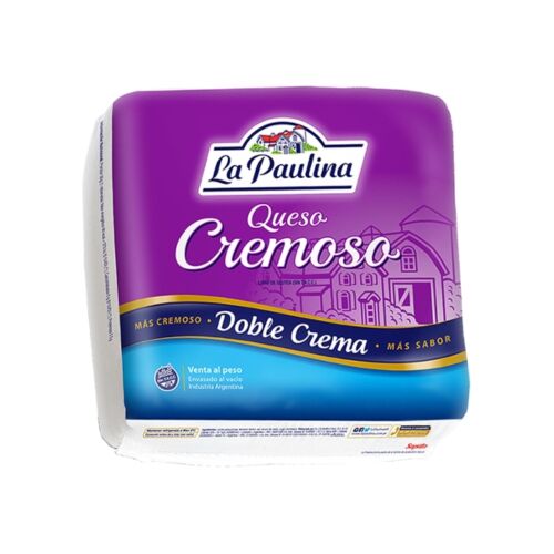 QUESO LA PAULINA CREMOSO DOBLE CREMA H x KG