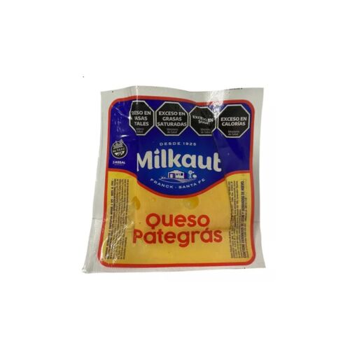 QUESO MILKAUT PATEGRAS TROZADO x UNIDAD