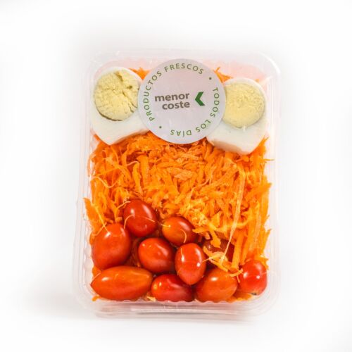ENSALADA DE ZANAHORIA HUEVO Y CHERRY MC X UNIDAD