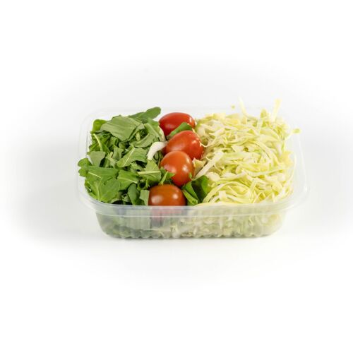 ENSALADA  RUCULA REPOLLO BLANCO Y CHERRY MC X UNIDAD