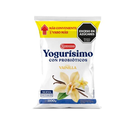 YOGUR YOGURISIMO VAINILLA CON PROBIOTICOS x 1,1 KG