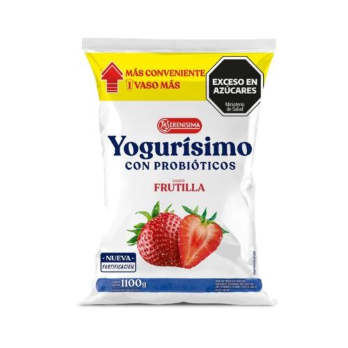 YOGUR YOGURISIMO FRUTILLA CON PROBIOTICOS x 1,1 KG