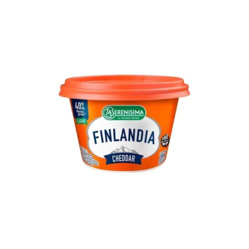 QUESO LA SERENISIMA FINLANDIA CHEDDAR x180 GR