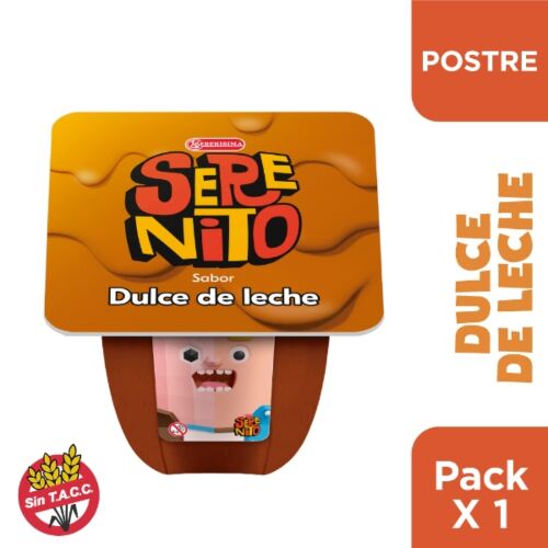 POSTRE SERENITO DULCE DE LECHE POTE x100 GR